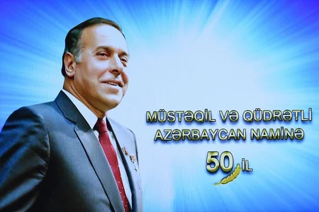 Ağdamda Heydər Əliyevin hakimiyyətə gəlişinin 50-ci ildönümü münasibətilə konsert keçirilib - FOTO