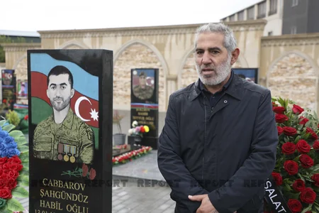 Vətən müharibəsi şəhidi Şahgündüz Cabbarovun anım mərasimi keçirilib
