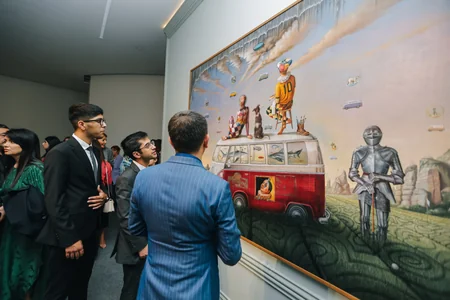 Heydar Aliyev Center hosts Brazilian artist`s exhibition Reflection of Eternity