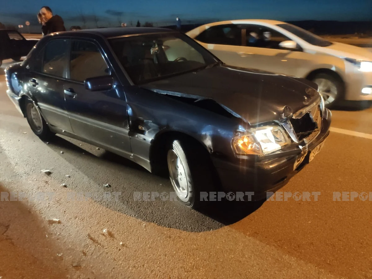 Bakıda zəncirvari yol qəzası baş verdi