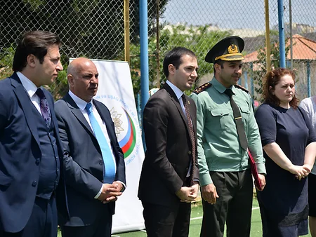 Penitensiar Xidmətin tərbiyə müəssisəsində yoldaşlıq oyunu keçirilib