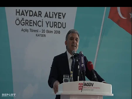 Türkiyənin Kayseri şəhərində Xocalı parkı və abidəsinin açılışı olub - FOTO