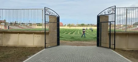 Biləsuvar şəhər stadionu təmir edilir