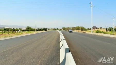 Tağıyev-Sumqayıt avtomobil yolunun genişləndirilməsi yekunlaşır