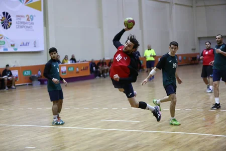 Həndbol üzrə Azərbaycan çempionatında növbəti oyunlar keçirilib