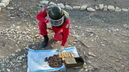 Qazaxda top mərmisi tapıldı