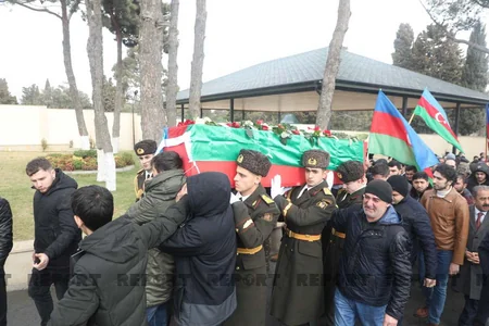 Şuşada şəhid olan əsgər İkinci Şəhidlər xiyabanında dəfn olunub