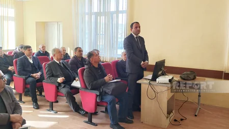 Dövlət Mineral Xammal Ehtiyatlarından İstifadə Agentliyi Qubada ictimai dinləmə keçirib