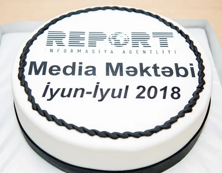 Reportda Media məktəbinin ilk buraxılışı olub