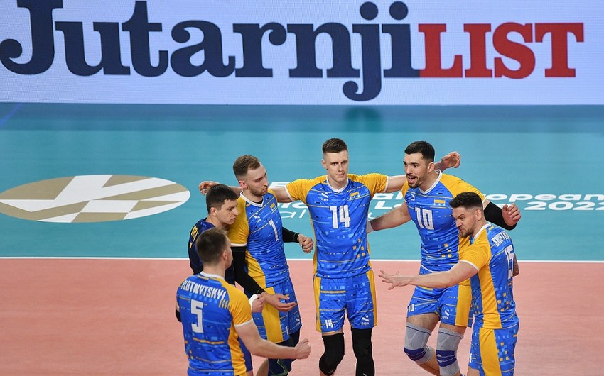 Ukrayna voleybol millisi dünya çempionatında sensasiyaya imza atıb