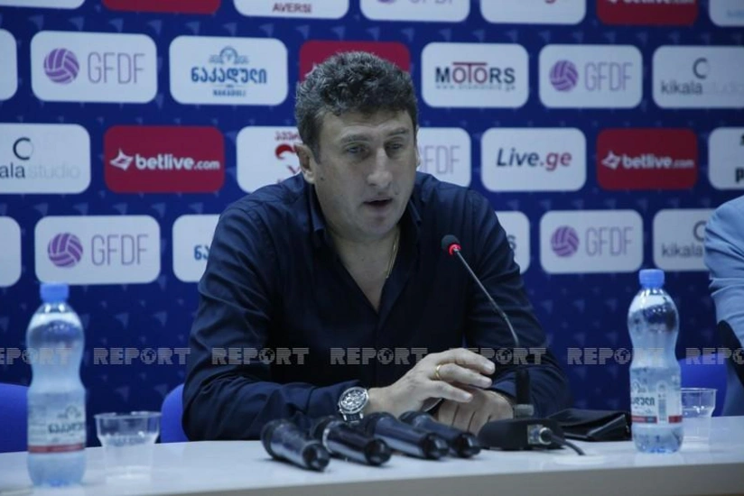 Kaxaber Tsxadadze: Neftçi ilə oyunlarda məğlubiyyətə layiq deyildik