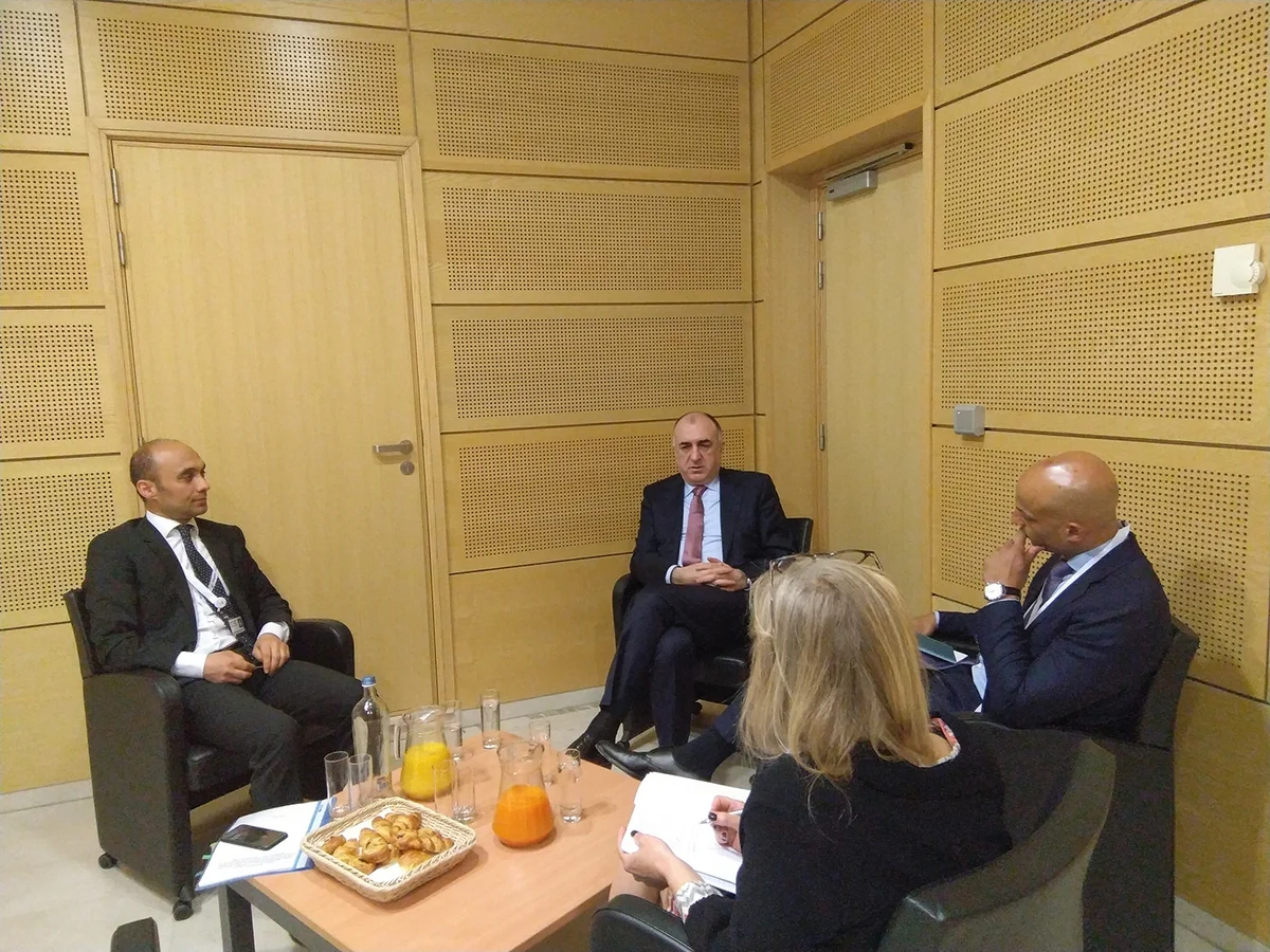Elmar Mammadyarov met with NATO Secretary General’s Special Representative for South Caucasus