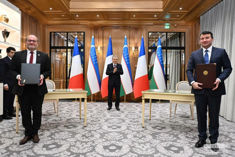 Узбекистан и Французское агентство развития подписали соглашение на 1 млрд евро