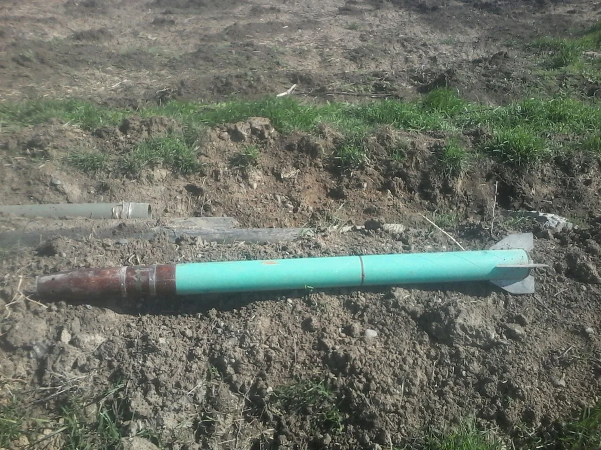 Tovuzda Alazan raketinin maketi aşkar edilərək götürülüb