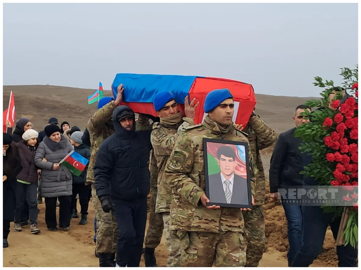Cəbrayılda Birinci Qarabağ müharibəsinin şəhidi Müşfiq Quliyev dəfn edilib - YENİLƏNİB
