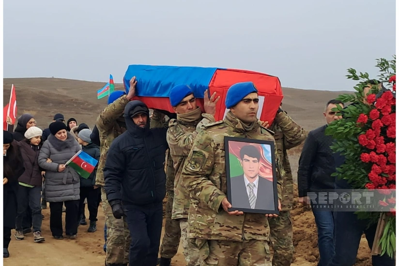 Cəbrayılda Birinci Qarabağ müharibəsinin şəhidi Müşfiq Quliyev dəfn edilib - YENİLƏNİB