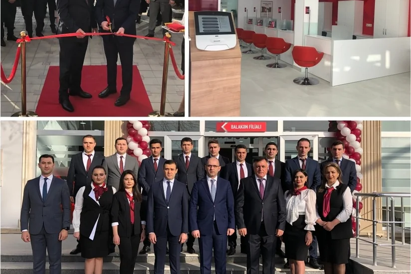 “Kapital Bank” yenilədiyi Balakən filialını istifadəyə verib