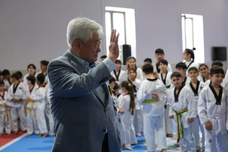 Tomas Bax Azərbaycan Taekvondo Federasiyasının qonağı olub