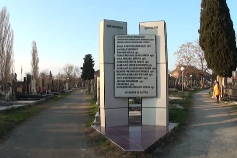 Soyqırımı - ermənilər dinc əhalini doğrayaraq çayın sahilində basdırıblar