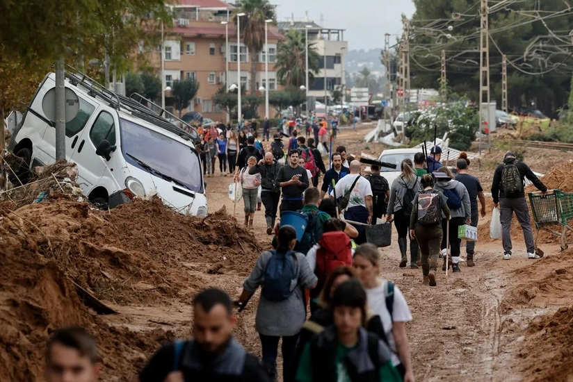 İspaniyada daşqınlar nəticəsində ölənlərin sayı 211 nəfərə çatıb
