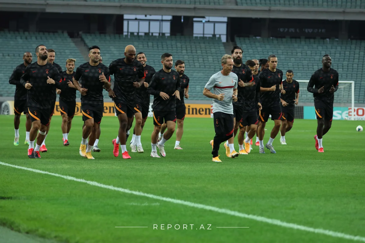 Qalatasaray BOS-da məşqə çıxdı