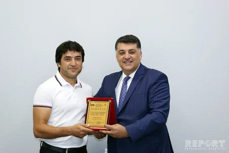 Gənclər və İdman Nazirliyinin yaranması gününə həsr olunmuş tədbir keçirilib - FOTOLAR
