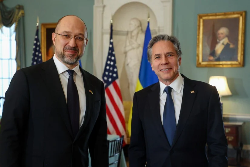 Госдеп США: Блинкен обсудил со Шмыгалем восстановление Украины
