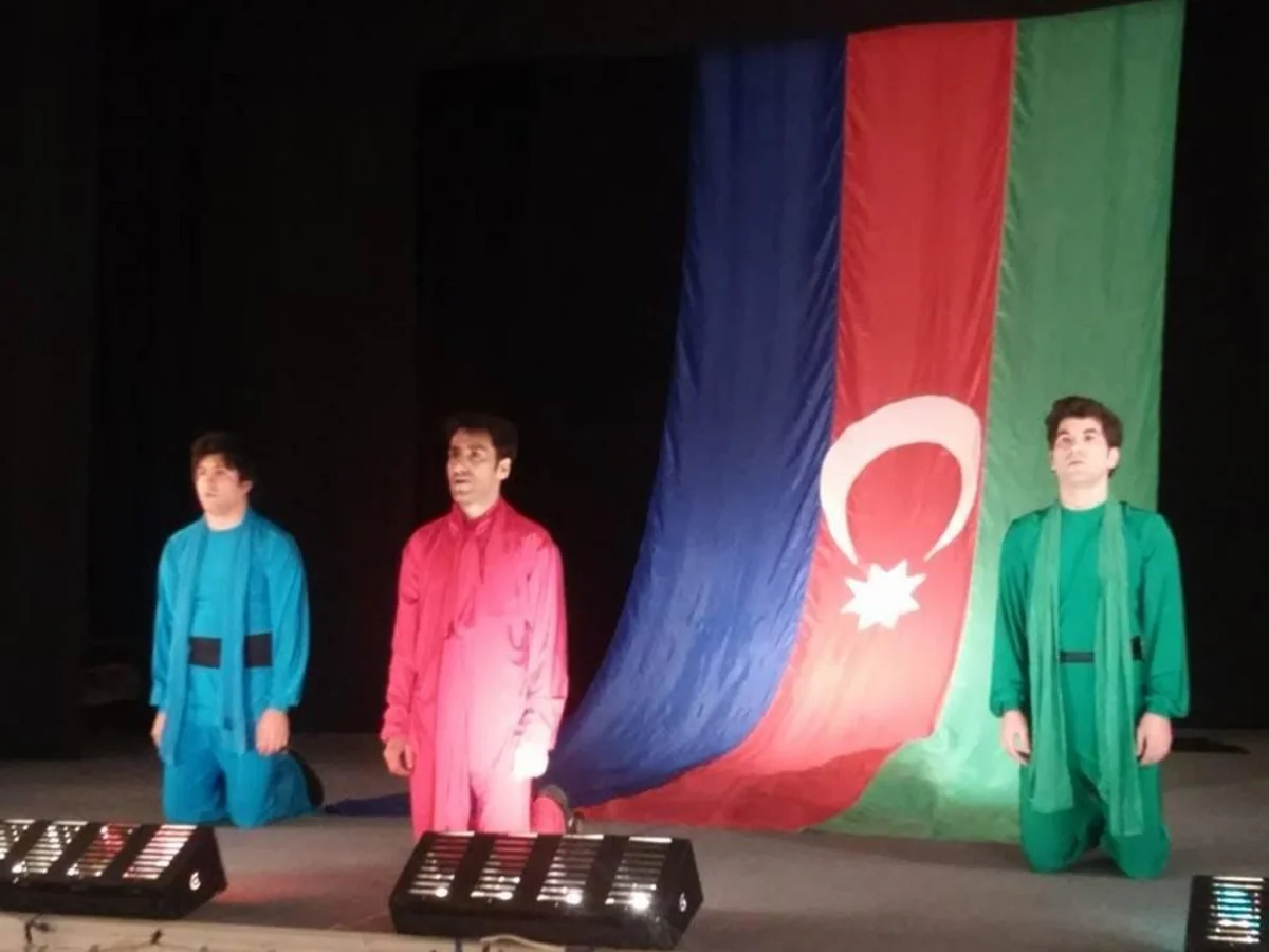 Bakı Uşaq Teatrında Vətən tamaşası nümayiş etdirilib