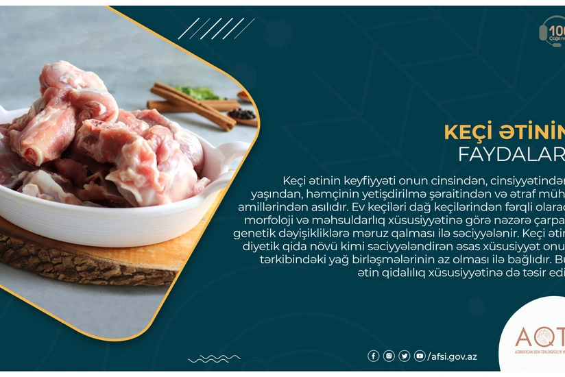 Keçi ətinin faydaları - MƏQALƏ