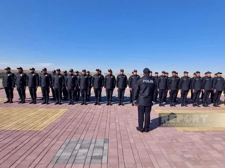 Naxçıvanda Daxili İşlər Nazirliyinin gənc əməkdaşları ilə təlim keçirilib