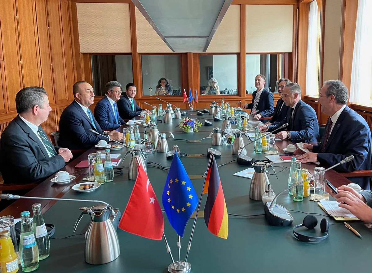 Mevlüt Çavuşoğlu meets with German FM