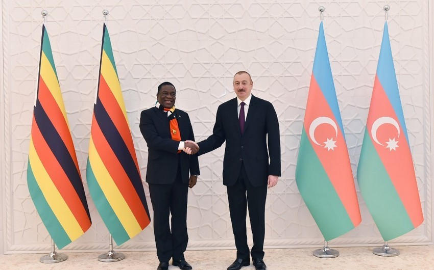 Zimbabve Prezidenti: Bizim arzumuz Azərbaycanla qarşılıqlı siyasi münasibətlərin qurulmasından ibarətdir