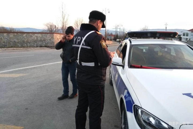 Şəkidə reyd zamanı 20 sürücü cərimələnib