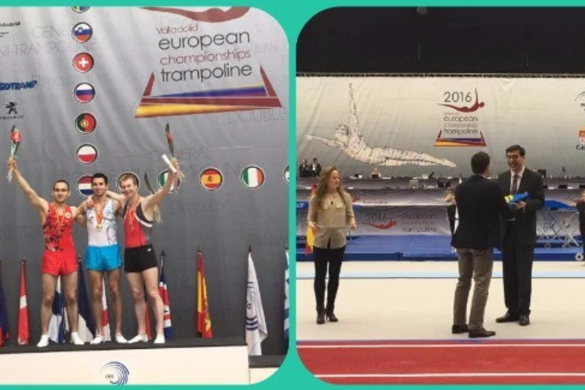 ​Avropa Gimnastika İttifaqının bayrağı Azərbaycana təqdim olunub