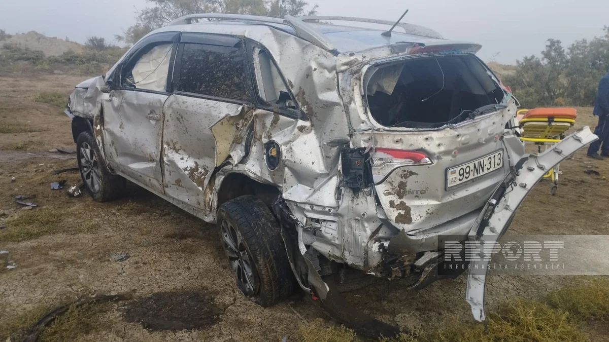 Kürdəmirdə ağır yol qəzası: ölən və xəsarət alanlar var - YENİLƏNİB