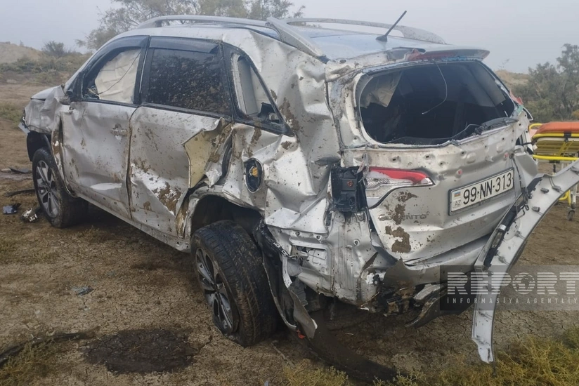 Kürdəmirdə ağır yol qəzası: ölən və xəsarət alanlar var - YENİLƏNİB