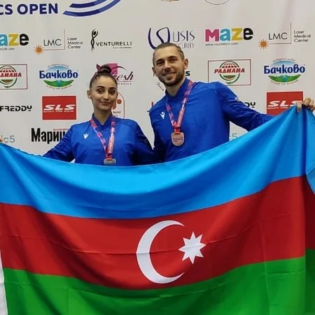 Azərbaycan gimnastları beynəlxalq turnirdə qızıl və gümüş medal qazanıblar