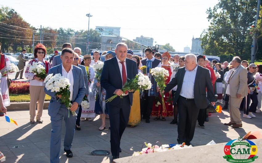 Moldova azərbaycanlıları Heydər Əliyevin 100 illiyi ilə bağlı kütləvi tədbirlər təşkil ediblər