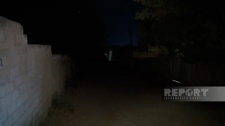 Saray qəsəbəsində quraşdırılan küçə lampaları elektrik enerjisiz qalıb
