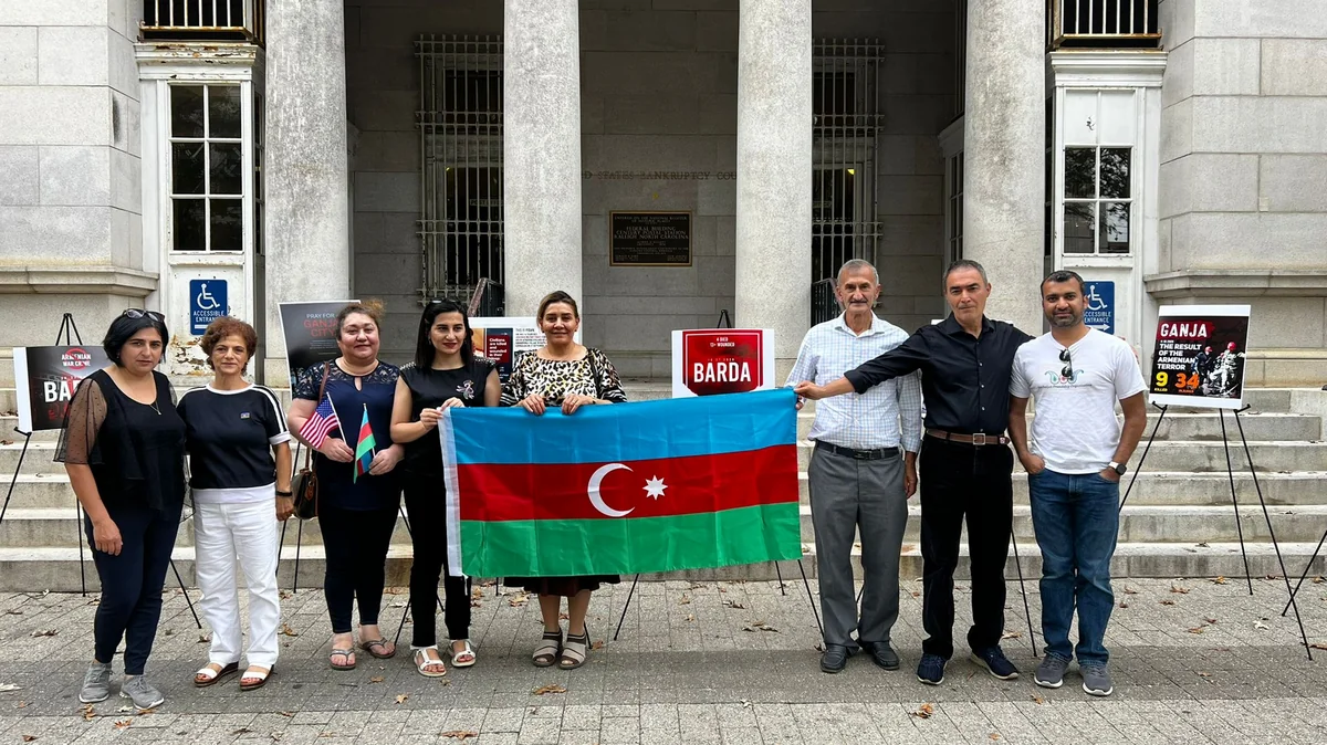 ABŞ-da Ermənistanın müharibə cinayətlərini əks etdirən sərgi-aksiya keçirilib