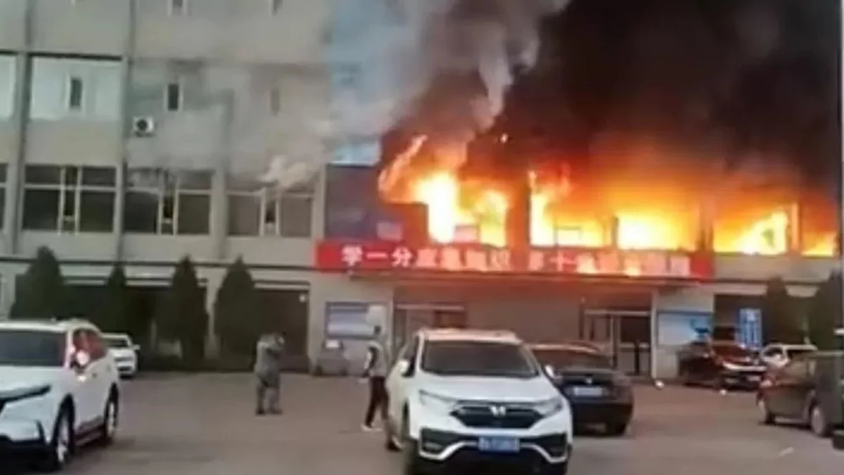 5 dead after store fire in south China