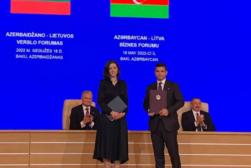 KOBİA и Ассоциация торгово-промышленных палат Литвы подписали меморандум