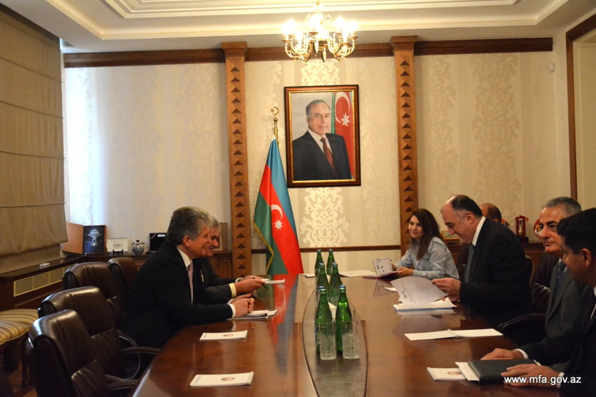 Elmar Məmmədyarov BMT Baş katibinin siyasi məsələlər üzrə köməkçisi ilə görüşüb