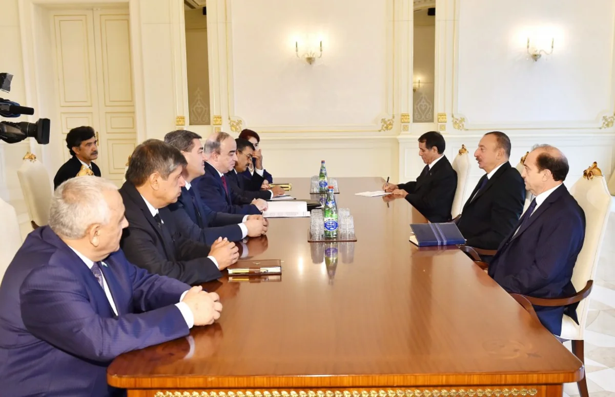 Prezident İlham Əliyev Tacikistan Ali Məclisinin Nümayəndələr Palatası sədrini qəbul edib - ƏLAVƏ OLUNUB