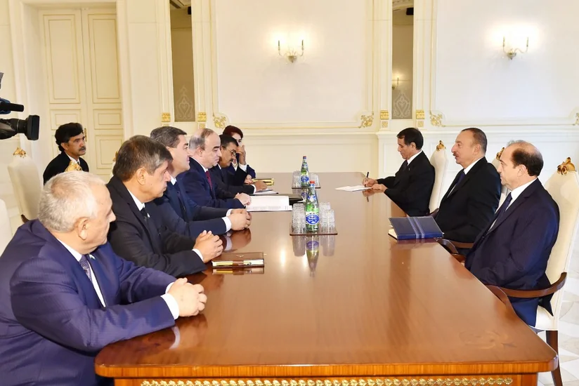 President Ilham Aliyev received delegation led by Chairman of House of Representatives of Supreme Assembly of Tajikistan - UPDATED
