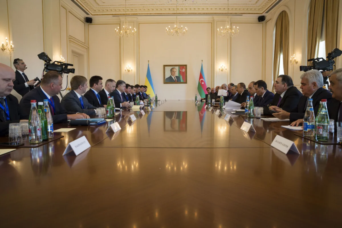 ​Poroshenko: Ukraine and Azerbaijan have a great potential for cooperation
