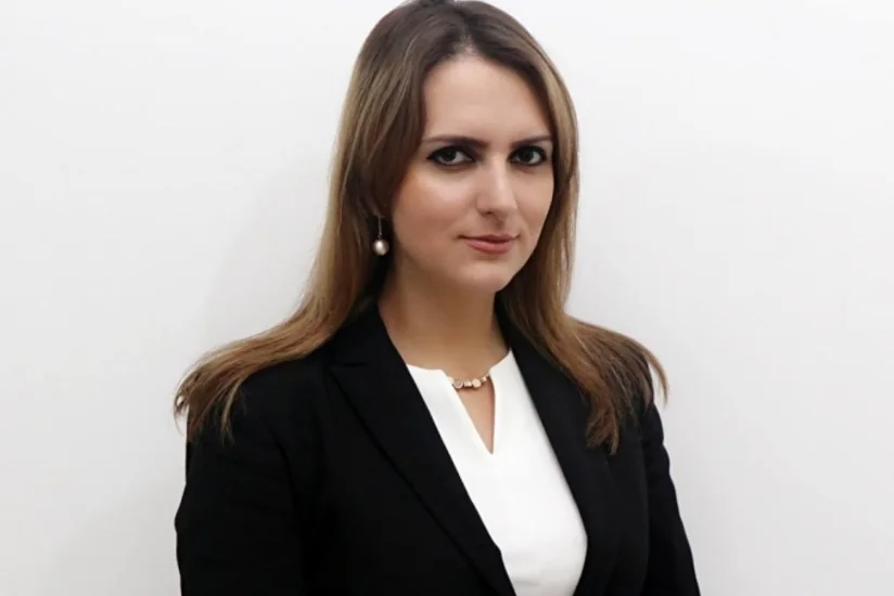 Anastasia Lavrina shares post about mass grave found in Shusha