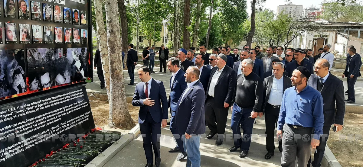 Gürcüstanın din xadimləri Gəncədə səfərdədirlər