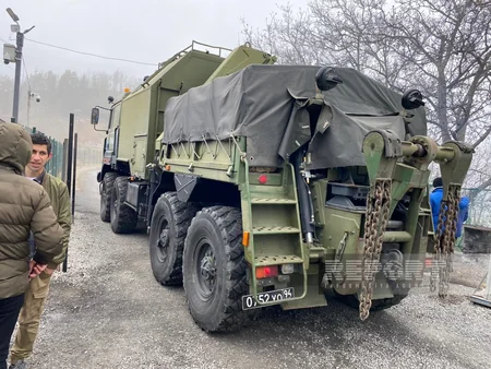 По дороге Ханкенди-Лачын беспрепятственно проехали 77 автомобилей миротворцев