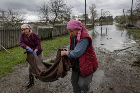Media: Demidov village flood saves Kyiv from occupation